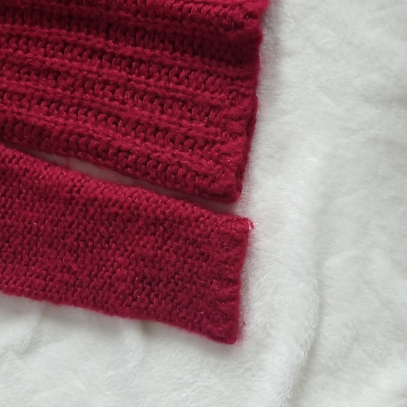 Gap wool sweater dark red sz S womens - Picture 3 of 8